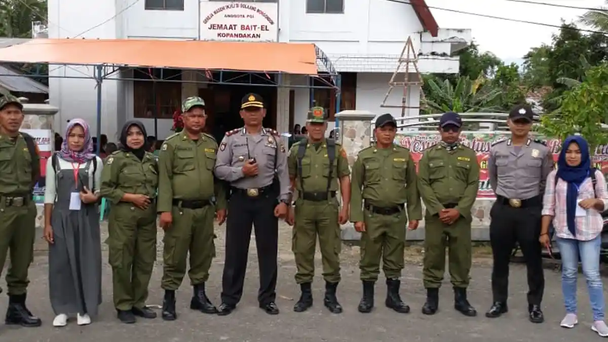 Pasca Natal, Polsek Urban Kotamobagu Pastikan Kondisi Kondusif