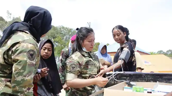 Posko RSPPN Kemhan dan TNI di Aceh Tamiang Layani Sampai 100 Pasien Per Hari, dari Ispa Hingga Diare