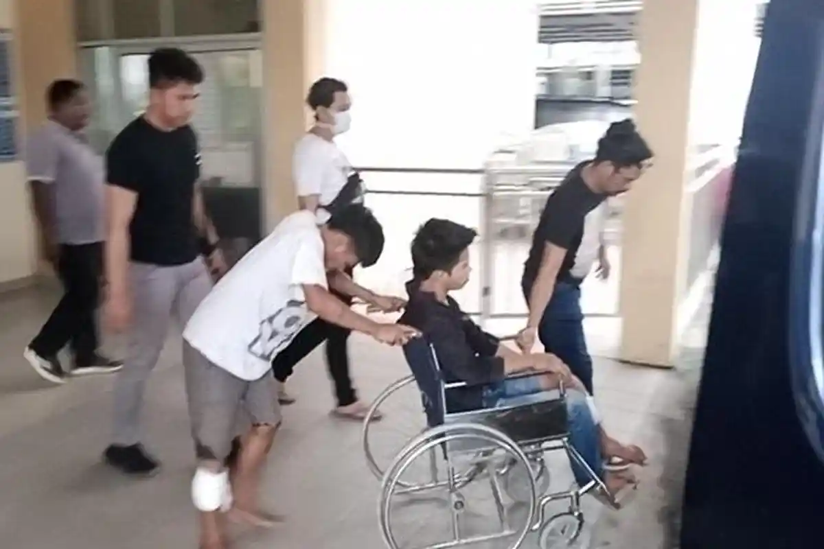 Dua Sekawan Didor dengan Timah Panas, Tim Beguyur Bae Naik Pitang, Curas Tak Jauh dari Kantor Polisi