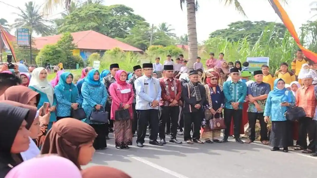 PKK Kelurahan Sungai Durian Dinilai Tim Provinsi Sumatera Barat