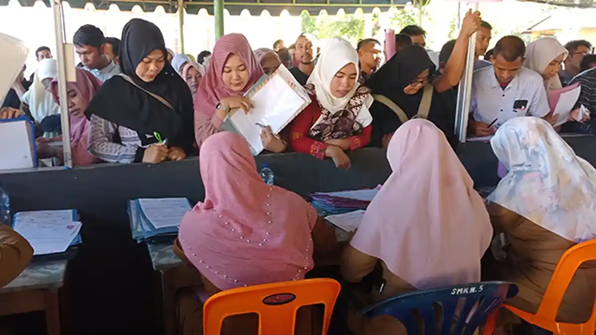 Pelamar CPNS di Aceh Barat Tembus 6.708 Orang