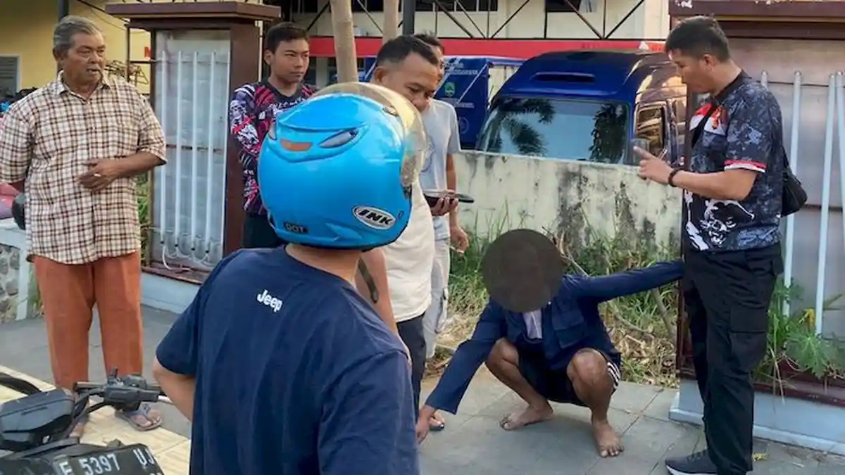 Maling Motor Sial Tak Sengaja Bertemu Wakapolres Majalengka, Langsung Diringkus