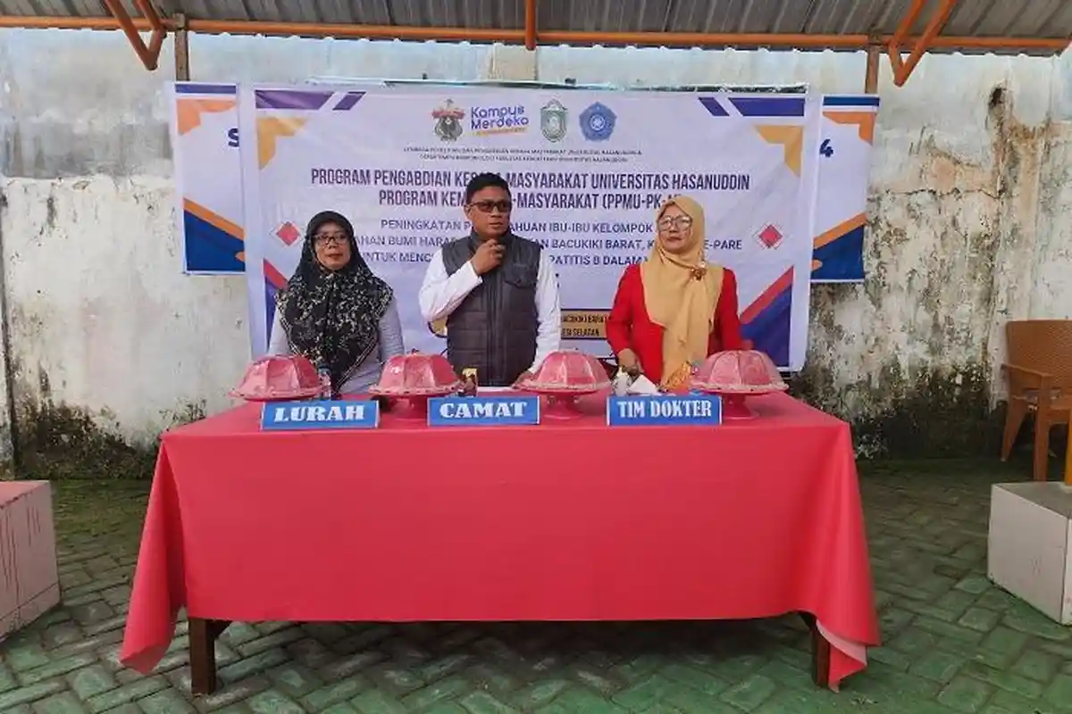 Tim Dokter FK Unhas Edukasi PKK Parepare Cara Cegah Hepatitis B Menyebar di Keluarga 