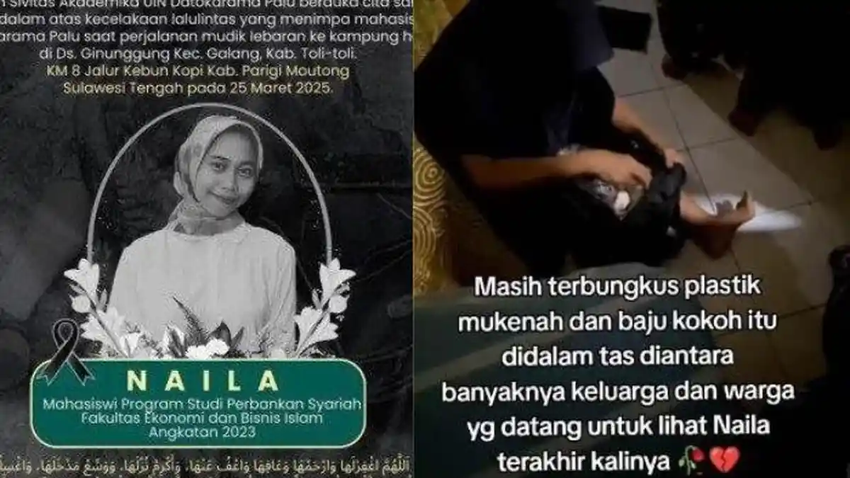 Kisah Mahasiswi Tewas Kecelakaan Saat Mudik, Oleh-oleh Mukena dan Baju Koko Bikin Pilu