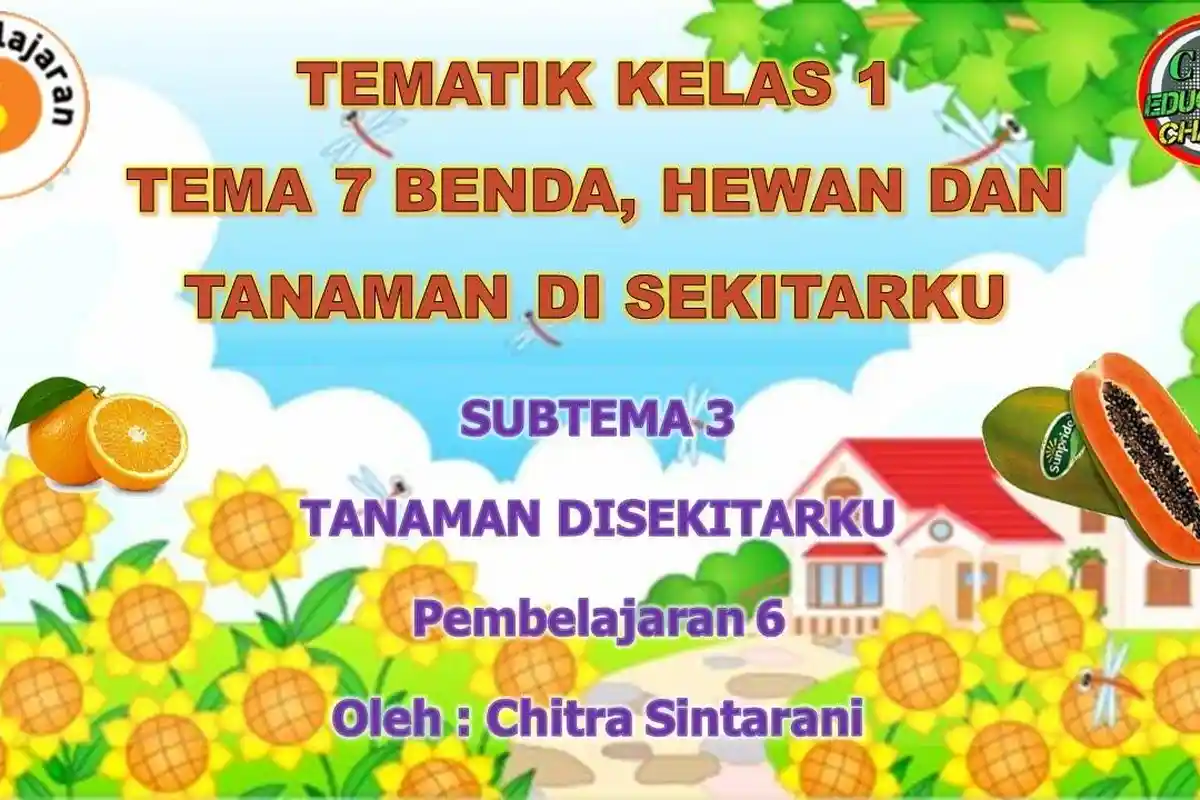Soal & Kunci Jawaban Tematik 7 Subtema 3 Kelas 1 SD Pembelajaran 6 Halaman 131 132 133 134 dan 137