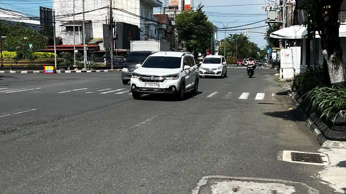 H-3 Lebaran, Batas Kota Jogja Ramai Lancar, Kendaraan Luar Jogja Mulai Masuk