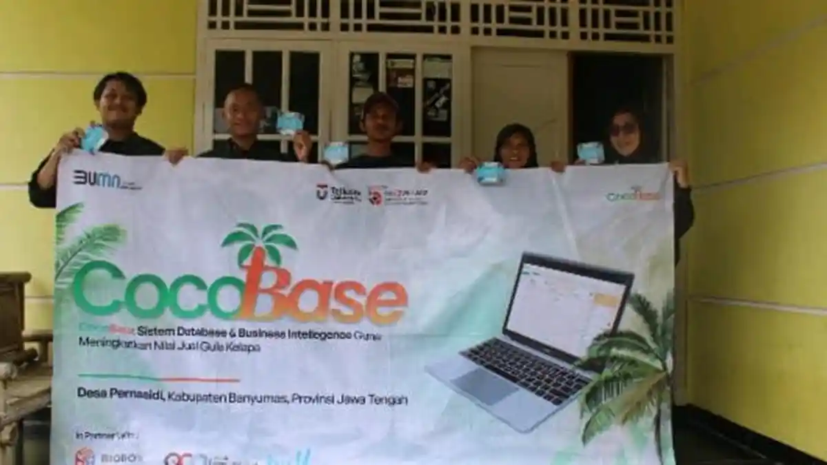 Mahasiswa Telkom University Hadirkan Cocobase, Bantu Petani Gula Kelapa Akses Pasar Secara Real-Time