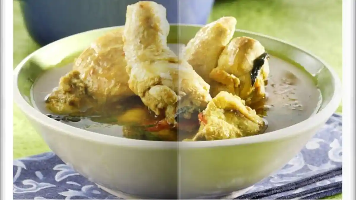 Cara Bikin Ayam Kuah Kuning Super Enak, Menu Pelengkap Makan Siang yang Bikin Ketagihan