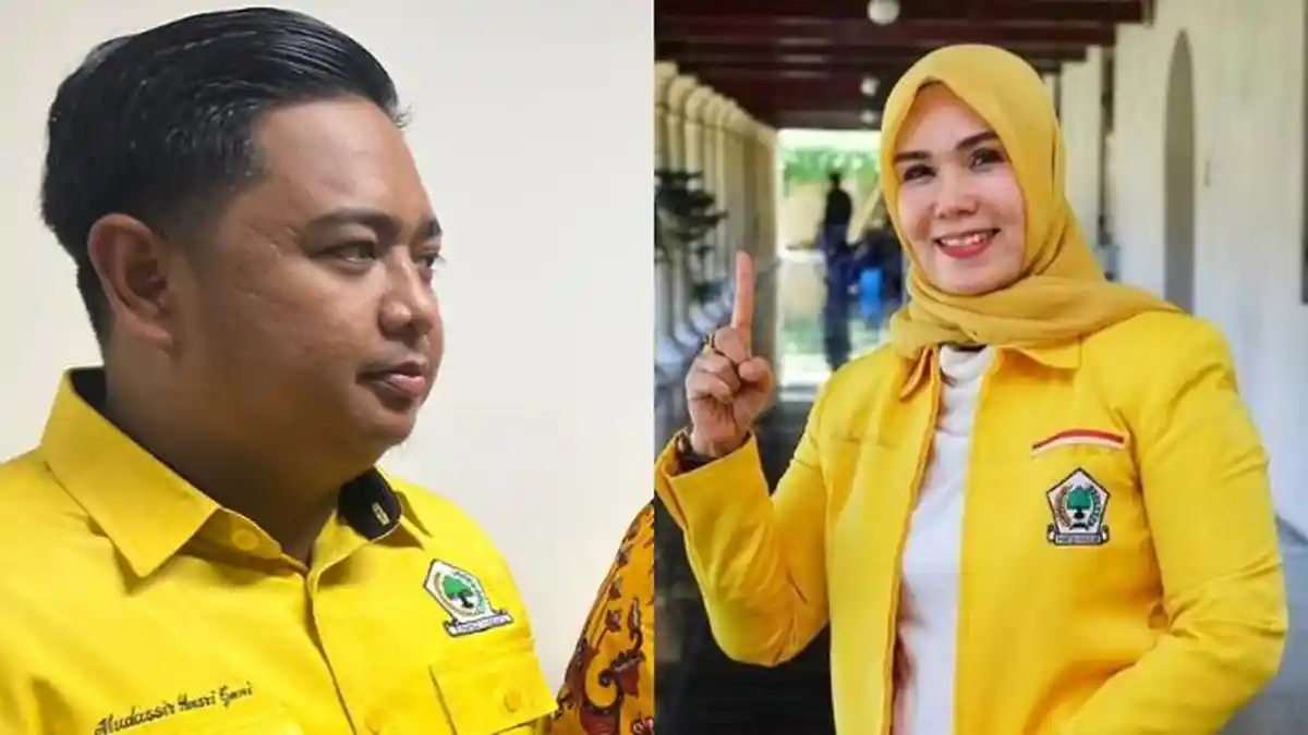 Pilkada Barru Memanas, Andi Ina Kartika Sari dan Mudassir Hasri Gani Berebut Restu Golkar