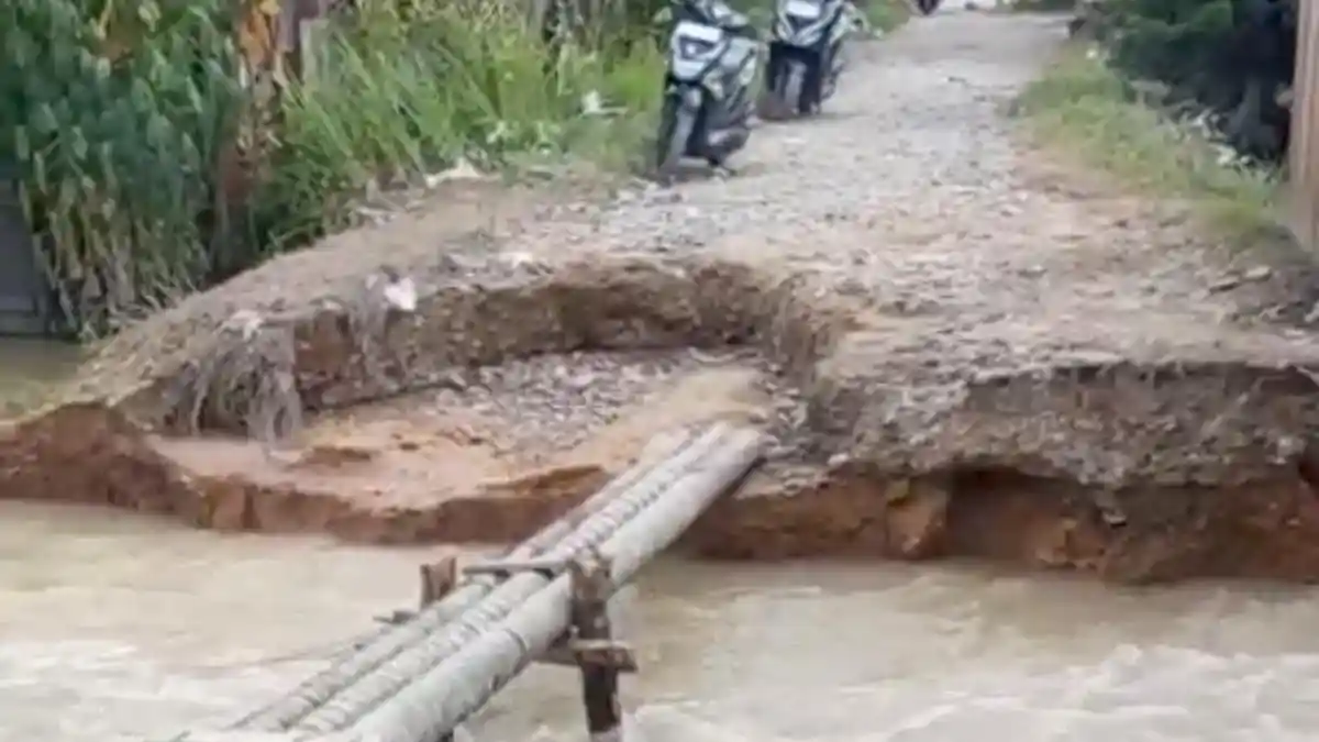 Tanjung Pura Masih Terendam Banjir, Masyarakat Sebut Benteng Jebol dan Perlu Normalisasi Sungai