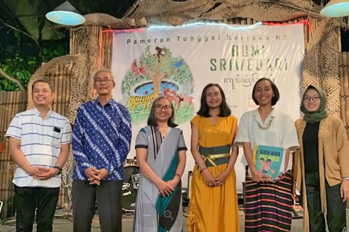 Pameran Tunggal Herjaka HS 'Bumi Sriwedari' di Bentara Budaya Yogyakarta, 2-9 Mei 2023
