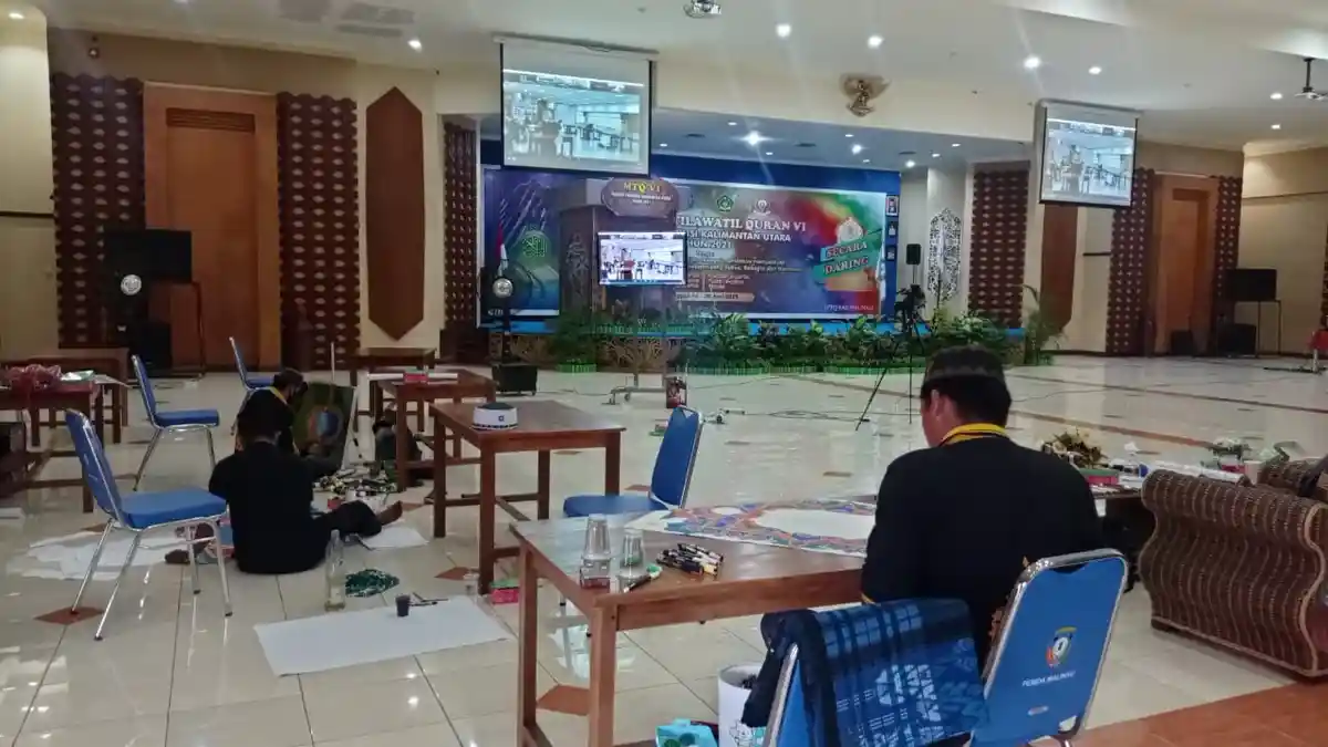MTQ Ke-6 Kaltara Diikuti Kafilah Malinau Secara Daring, Siapkan Upaya Ini Atasi Kendala Internet