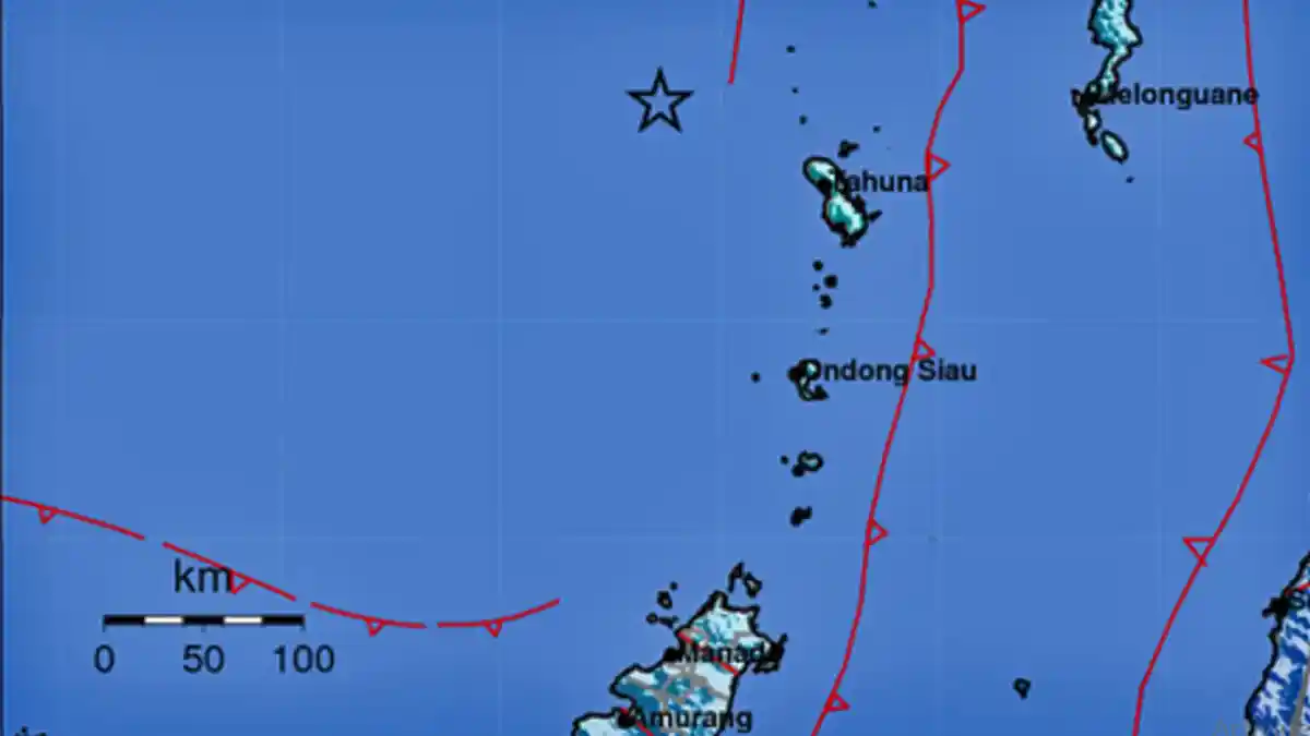 Gempa di Laut, Terasa di Lima Daerah, Ini Lokasi dan Kekuatannya
