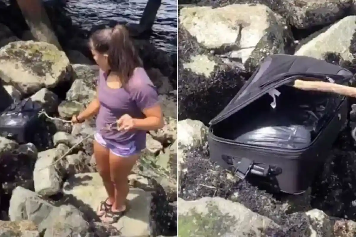 2 Gadis Temukan Koper di Tepi Pantai, Berharap Isinya Uang, Tapi Saat Dibuka Isinya Mengerikan
