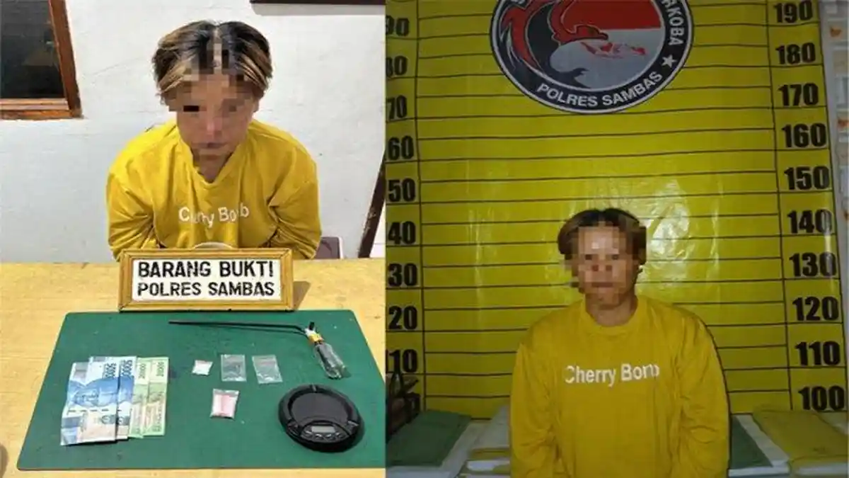 Digerebek di Rumah, Pria di Sambas Kalbar Terbukti Simpan 3 Paket Dabu