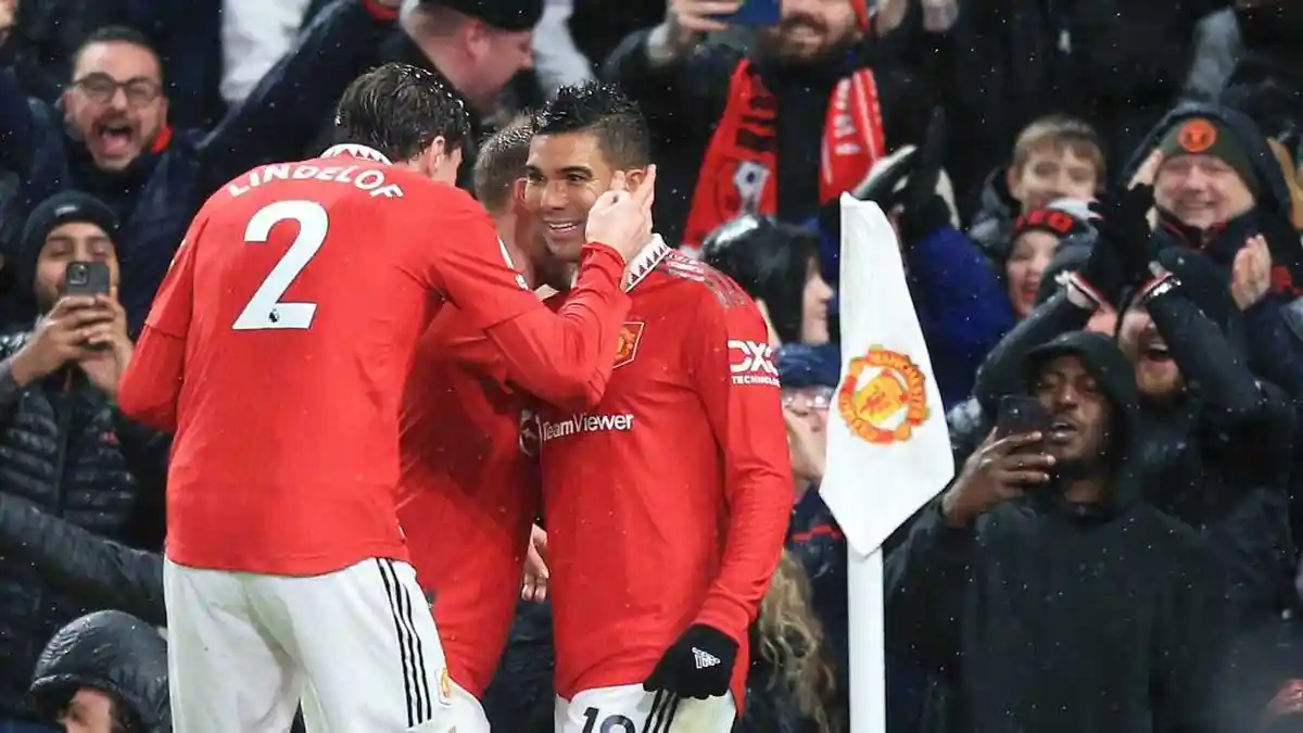 Hasil Manchester United vs Bournemouth, Casemiro, Luke Shaw, Rashford Cetak Gol, MU Menang