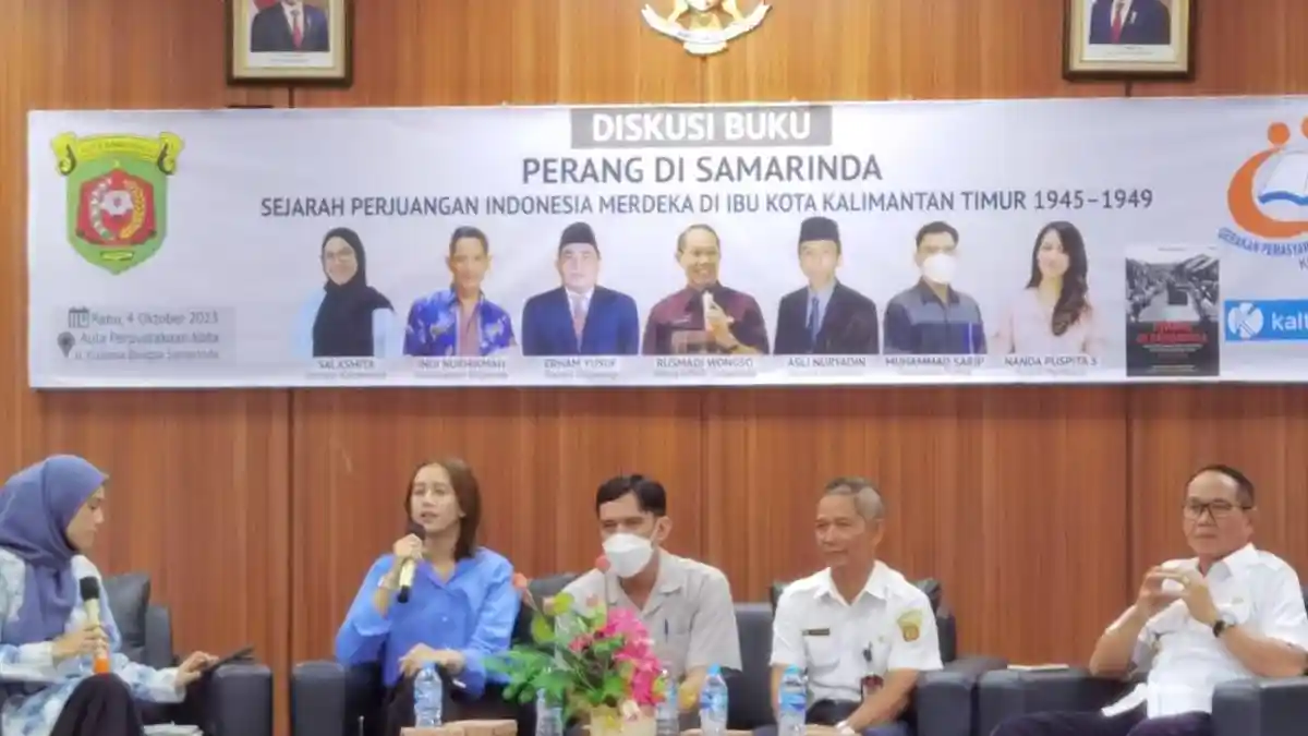 Anak Ibu Kota Kaltim Perlu Baca Buku Ini, Diskusi Perang di Samarinda Menarik untuk Disimak