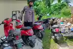 Polisi Sita 8 Motor dan 1 Mobil Pikap dalam Razia Balap Liar di Kediri