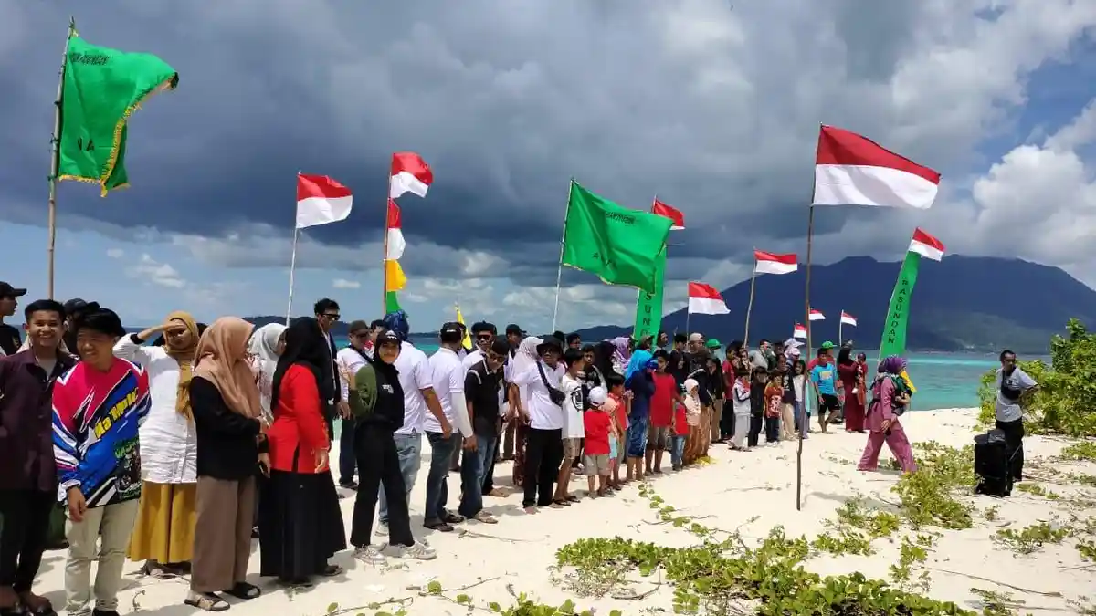 HUT RI, Dua Paguyuban Gelar Lomba di Pulau Terluar Natuna Berbatas Malaysia