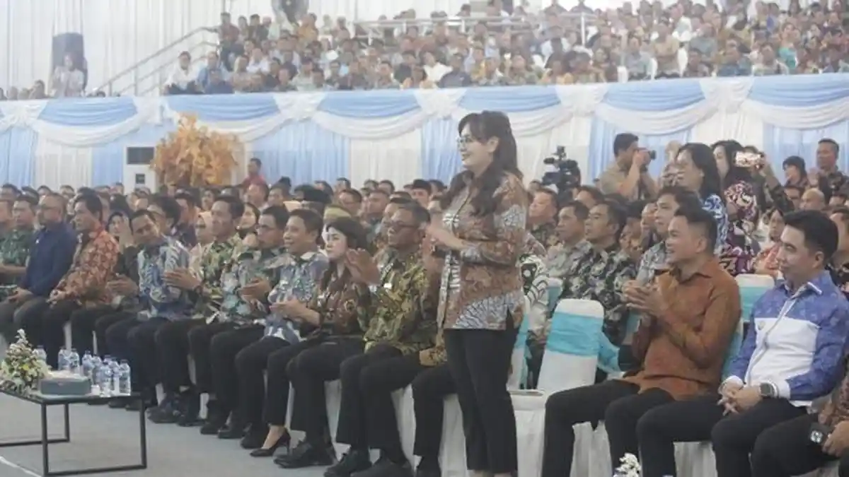 Wawali Kota Tomohon Hadiri Peluncuran Koperasi Merah Putih di Sulut
