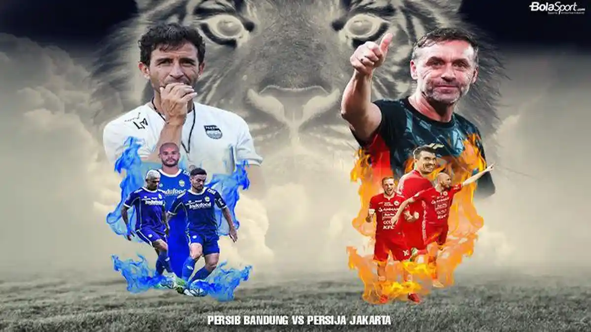 Jadwal Jam Tayang Persib vs Persija Live Indosiar Lengkap Klasemen Hari Ini