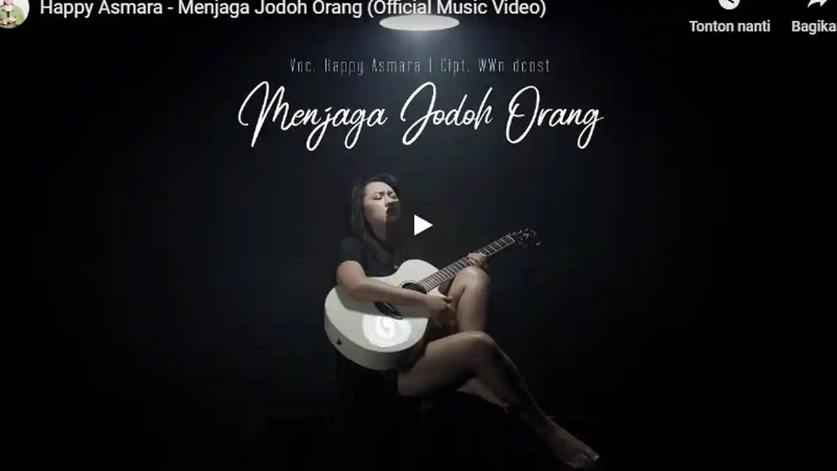 Chord Kunci Gitar Menjaga Jodoh Orang DCozt Cover Happy Asmara