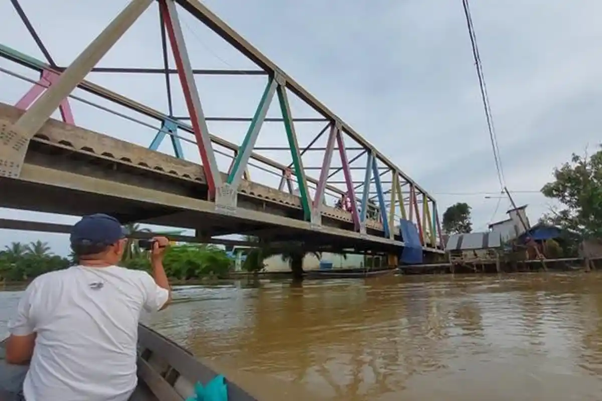 Wisata Kalsel : Jalan Mulus hingga Dermaga, Cuma Segini Jarak Susur Sungai Panjaratan dari Pelaihari