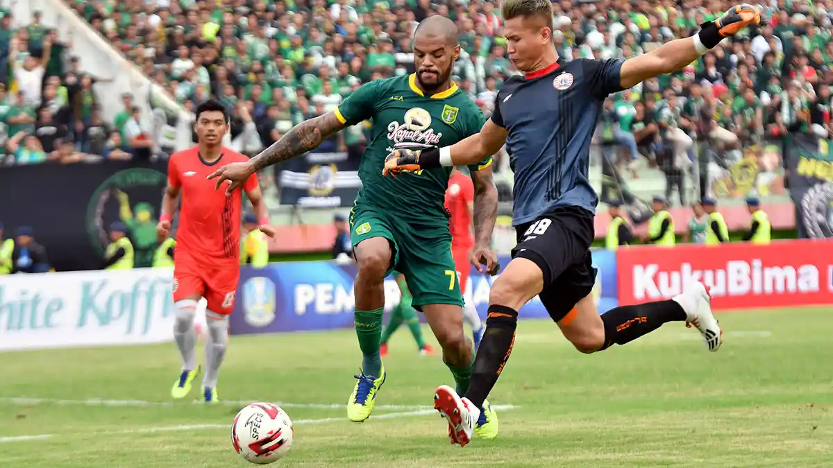 David da Silva Sudah Cetak 14 Gol Bersama Persebaya Surabaya