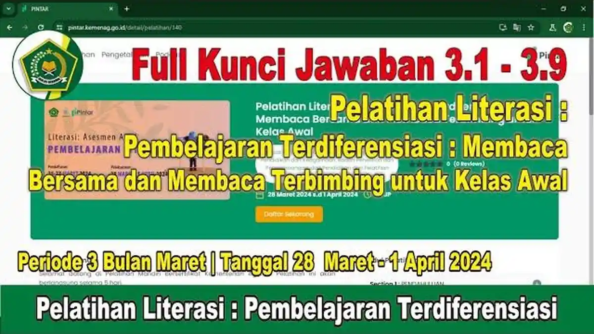 Bagaimana Pembelajaran Terdiferensiasi Dekoding - Kelompok Suku Kata? Kunci Jawaban Modul 3.6