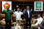 Partai Nasdem Kunjungi Sekber Gerindra-PKB