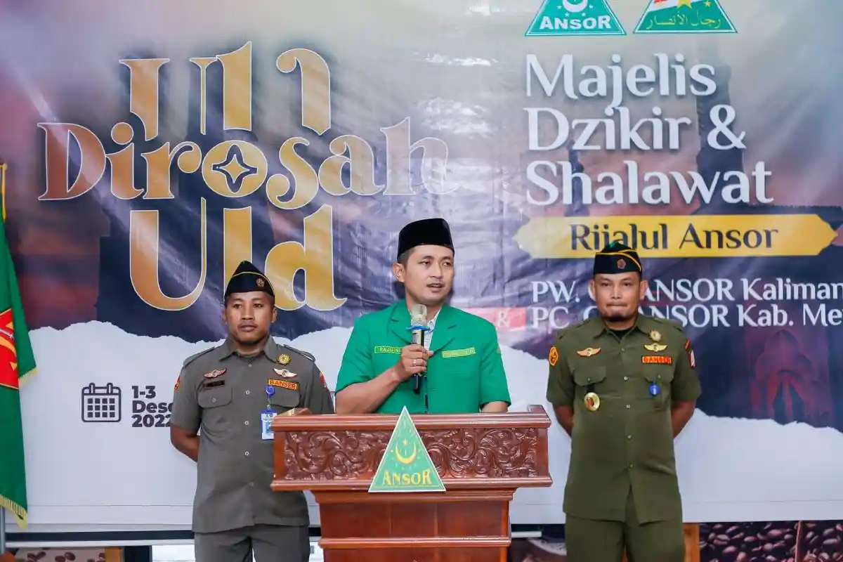 MDS Rijalul Ansor Kalbar Sukses Adakan Dirosah Ula di Mempawah, Hidupkan Tradisi NU