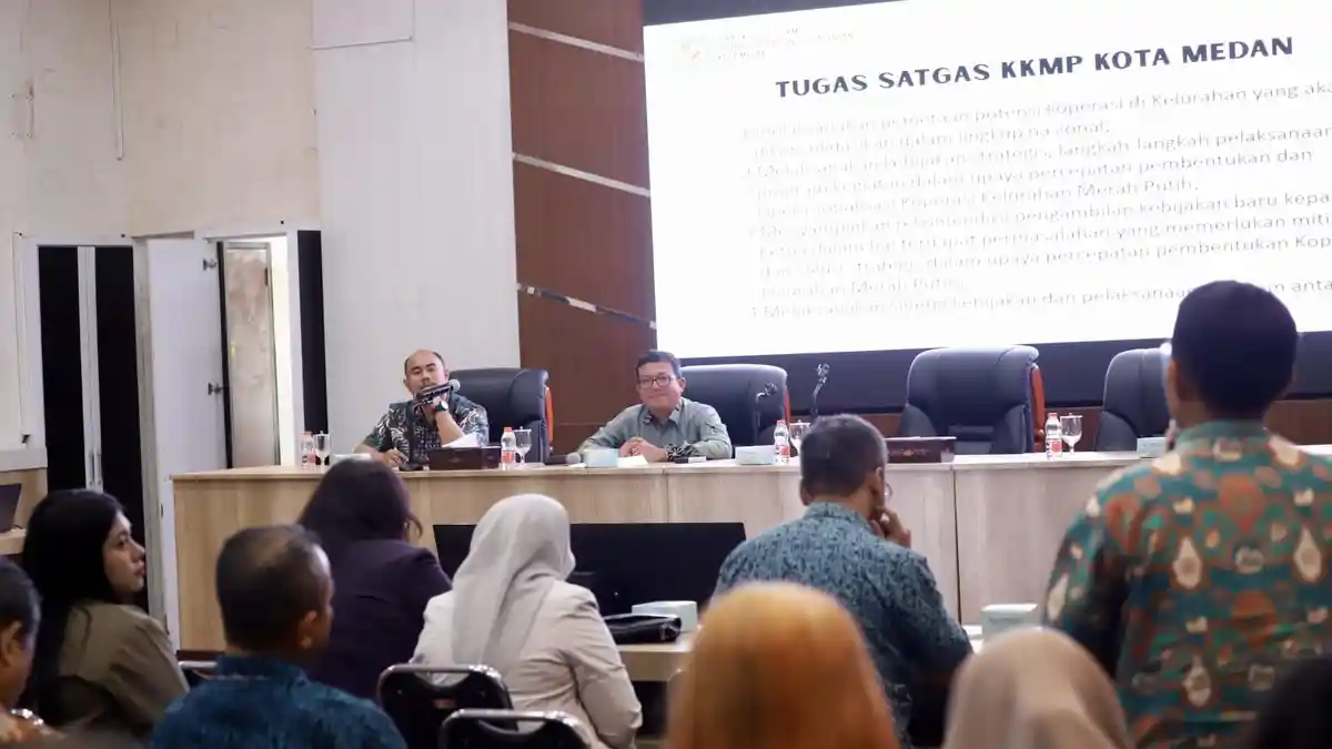 Diskop UKM Perindag Tindaklanjut Road Map Koperasi Merah Putih