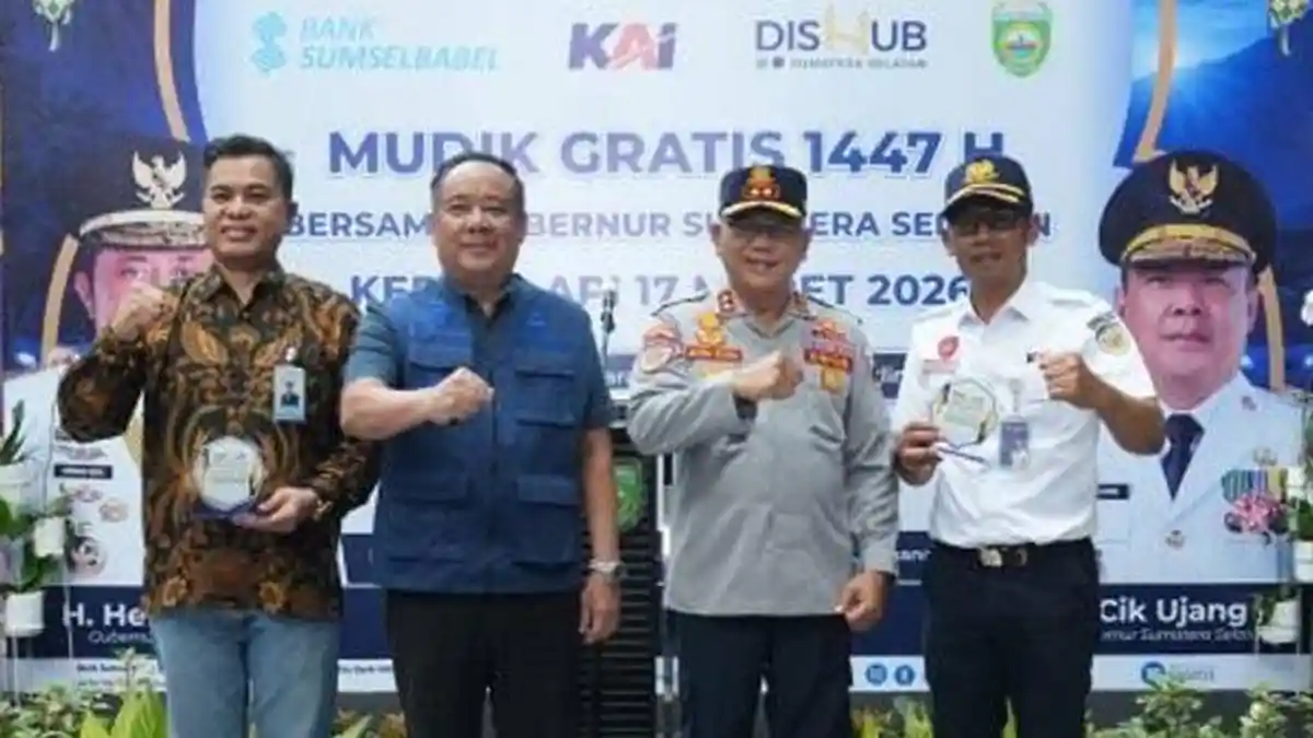 Bank Sumsel Babel Berangkatkan 2.912 Pemudik Gratis, Ini Rute dan Jadwalnya
