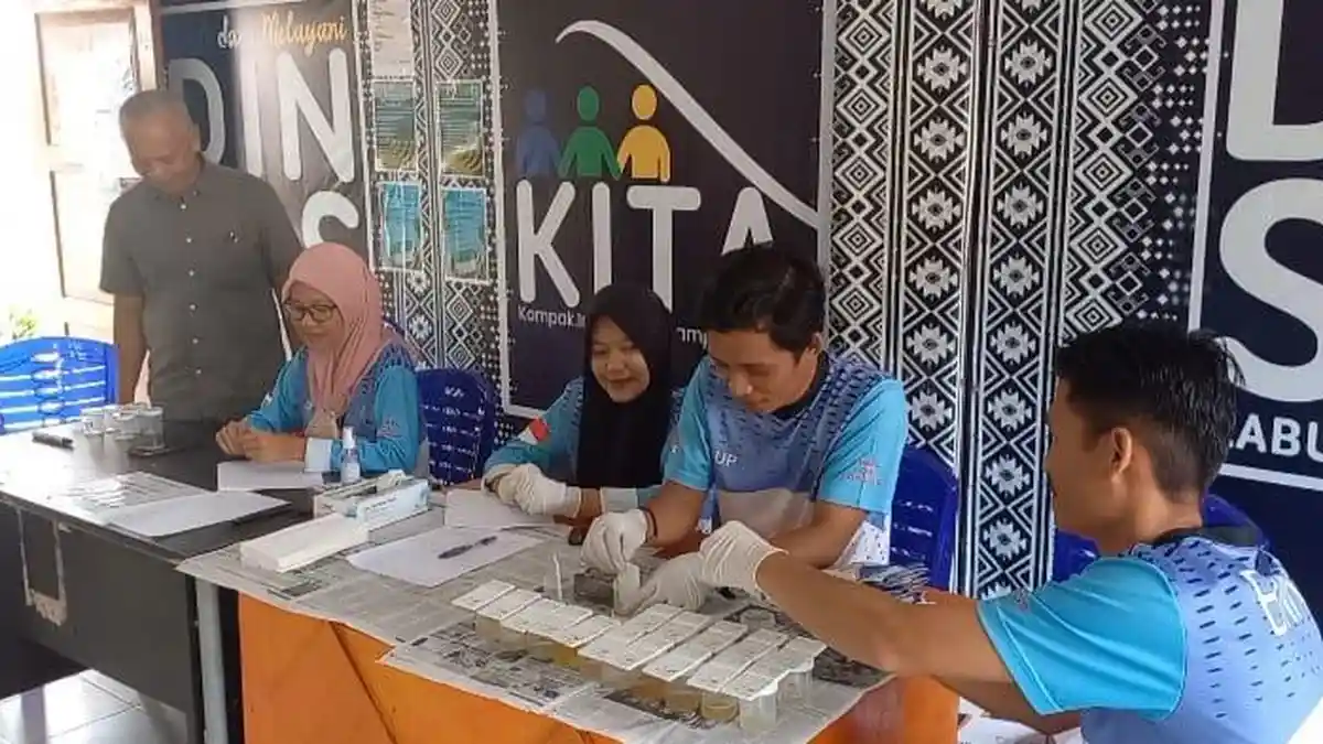 Perpanjangan Kontrak, Honorer Pemkab Bangka Jalani Tes Bebas Narkoba