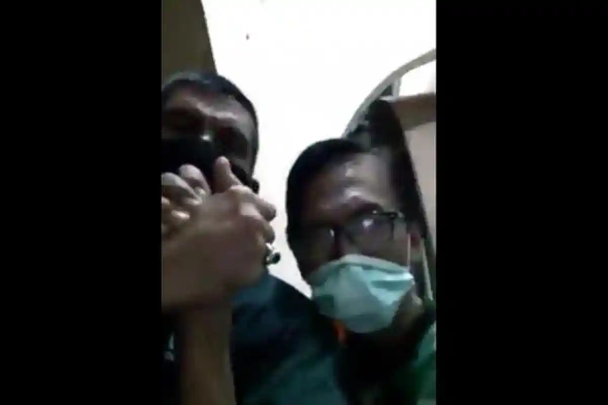 Viral Oknum ASN Nekat Terobos Ruang Isolasi Minta Salaman dengan Pasien Positif Corona