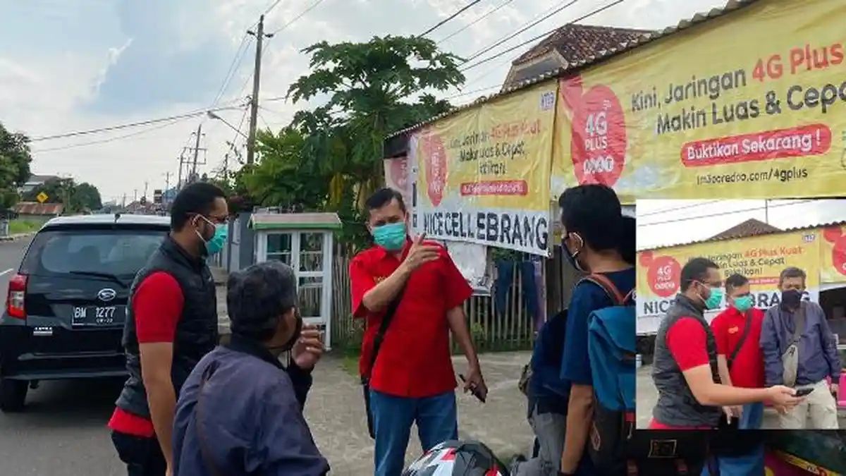 Warga Tahtul Yaman dan Tanjung Pasir Lancar Internetan Dengan Signal 4G Plus Kuat IM3 Ooredoo