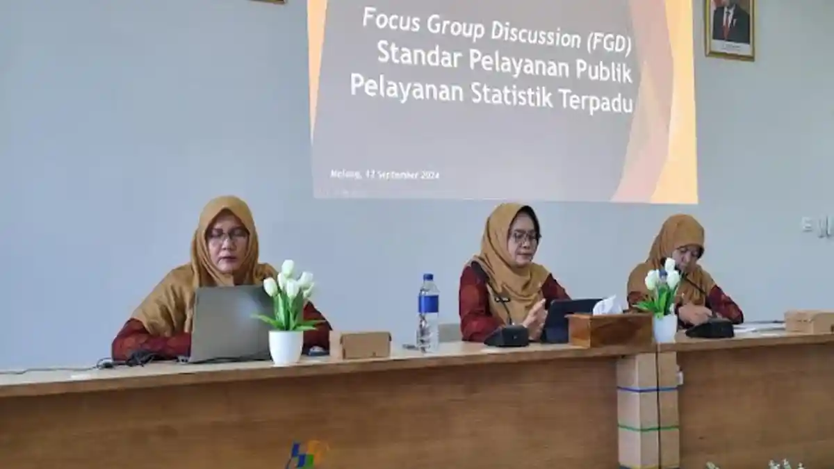 FGD Standar Pelayanan Publik BPS Kabupaten Malang Untuk Beri Layanan Prima