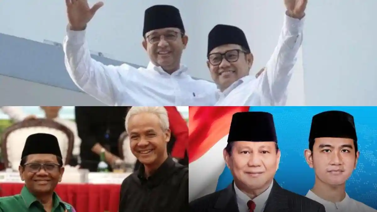 Survei Akhir Masa Kampanye Indikator dan Poltracking, AMIN Digdaya di Jakarta Libas Prabowo-Gibran
