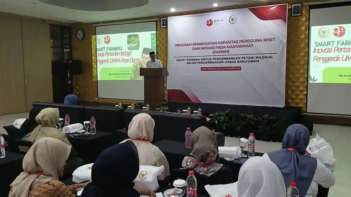 Warga Tegal Brebes Didorong Kuasai Model Pertanian Hidroponik dan Aeroponik 