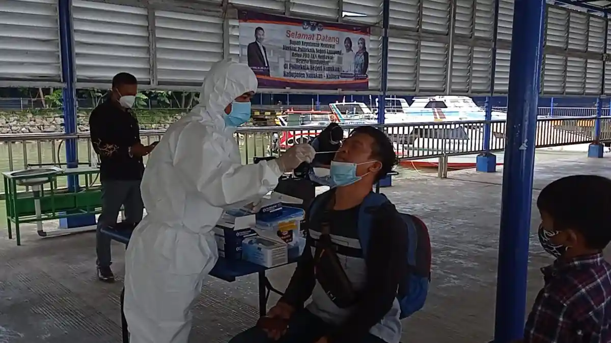 Penumpang Speedboat Masuk Nunukan Wajib Bawa Kartu Vaksin dan Negatif Rapid Antigen