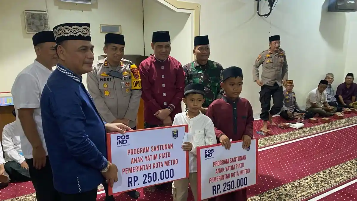 Jalin Kebersamaan, Kapolres Metro Polda Lampung dan Forkopimda Kembali Safari Ramadan