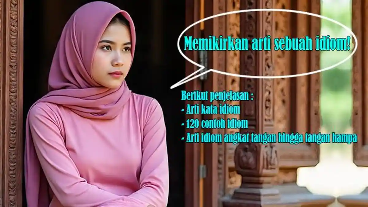 Arti Kata Idiom dan 120 Contoh Idiom serta Arti dan Maknanya dari Angkat Tangan hingga Tangan Hampa