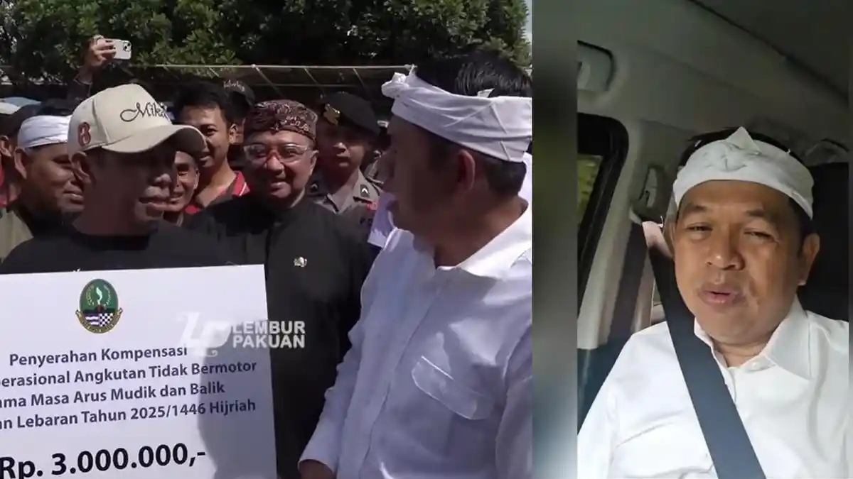 Dedi Mulyadi Larang Jalan Selama Mudik, Tukang Becak, Delman, dan Ojek Malah Senang, Dompet Menebal