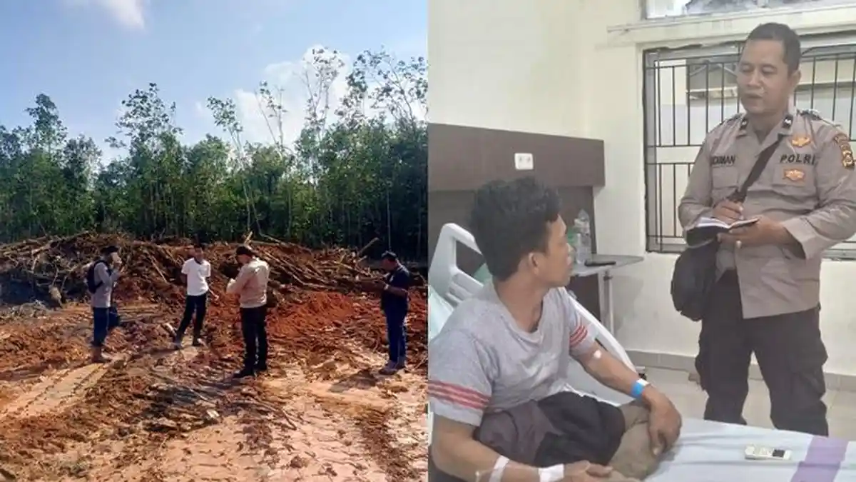 Operator Alat Berat PT BCM di Banyuasin Ditembak OTK Saat di Kabin Ekskavator, Peluru Kena Kepala - Sripoku.com
