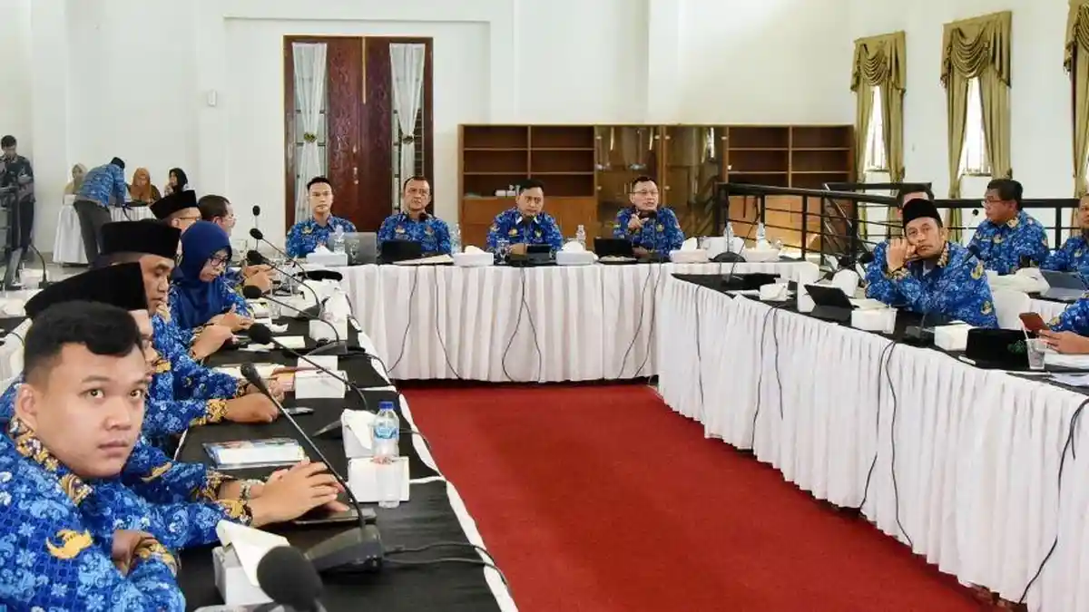 Pemkab Deli Serdang Ikuti Penilaian Interviu Evaluasi SPBE 2024