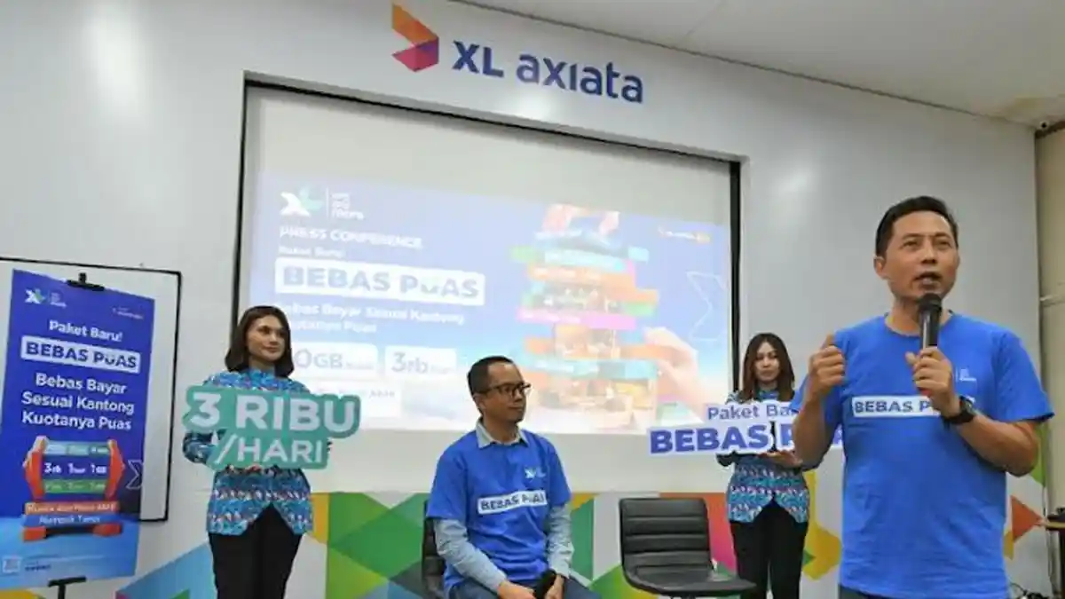 XL Axiata Luncurkan Paket Baru 'Bebas Puas', Paket Internet Sesuai Isi Kantong dan Kebutuhan