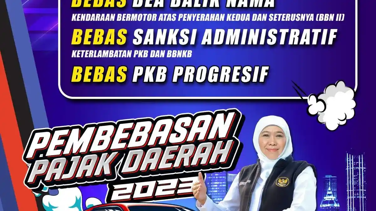 Pemutihan Pajak Kendaraan Bermotor Resmi Dibuka Hari Ini Jumat 14 April sampai 14 Juli 2023