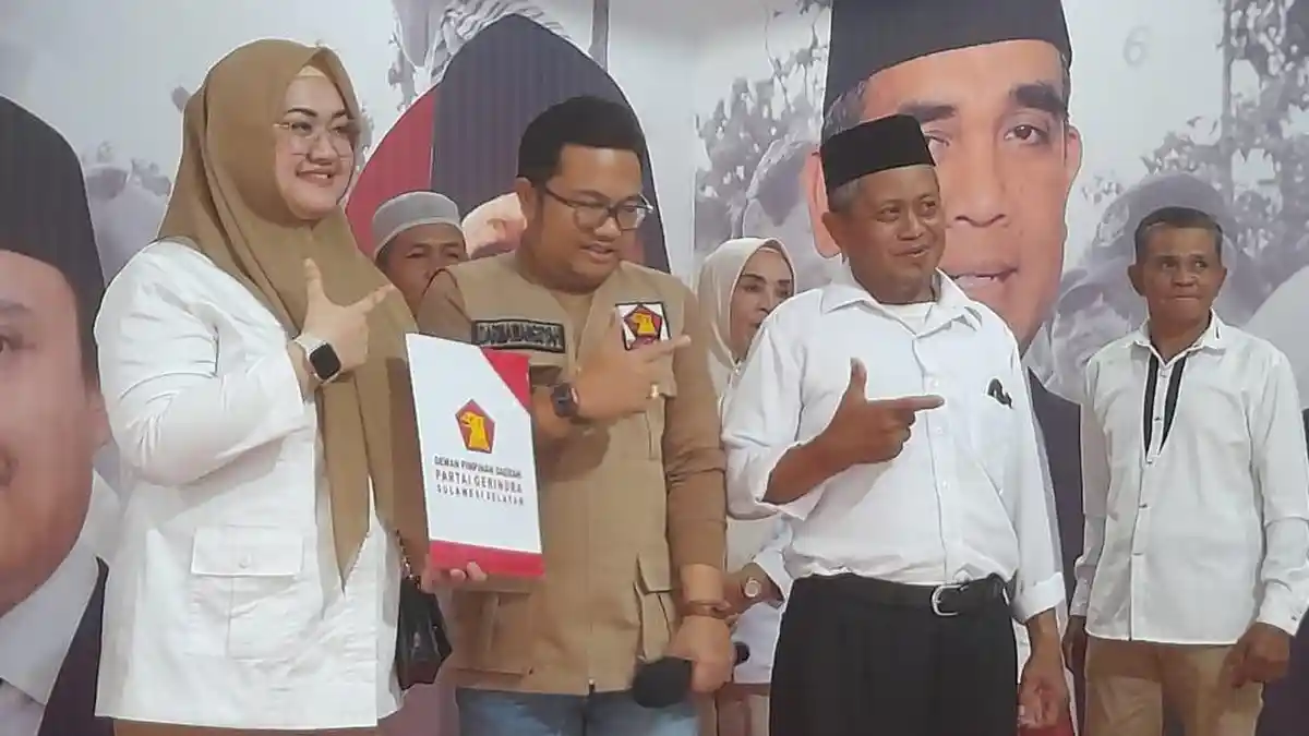 Gerindra Sulsel Copot Ketua DPC Gerindra Jeneponto dan Sinjai, Siapa Penggantinya?