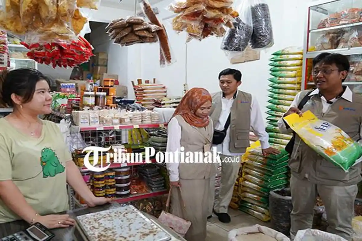 Pedagang di Pasar Flamboyan Pontianak Ungkap adanya Kenaikan Harga Beras Sepekan Terakhir