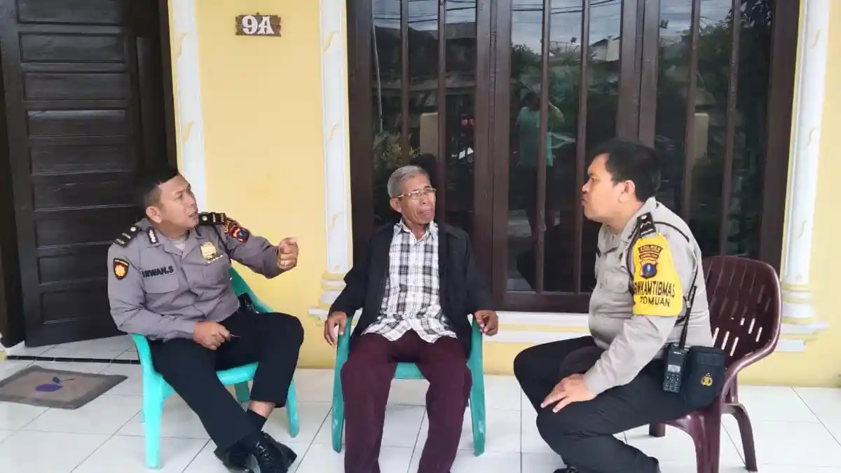Polisi RW Jajaran Polres Pematangsiantar Terjun ke Lingkungan Masyarakat